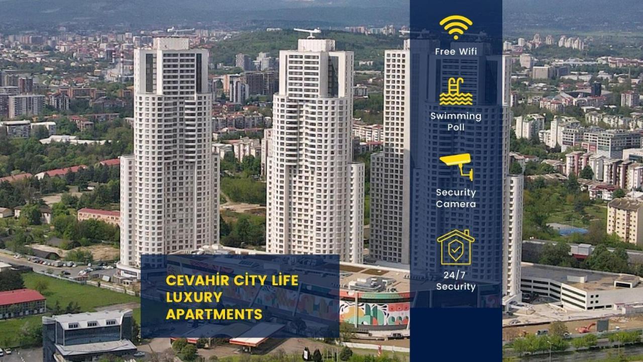 סקופיה Cevahir City Life Luxury Apartments מראה חיצוני תמונה